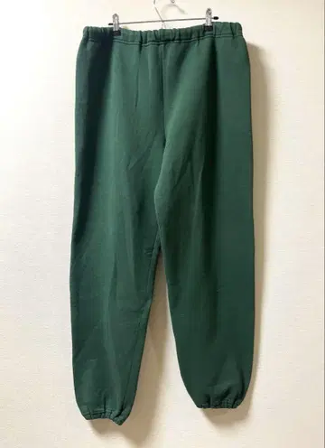 90s RUSSELL 러셀 스웨트 팬츠 USA제 무지 그린