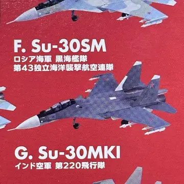 1/144 에프토이즈 플랭커 패밀리 2 Su-30SM 러시아 해군