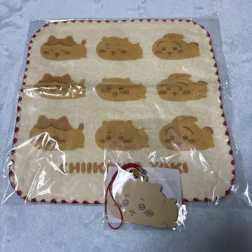 미사용 새상품 치이카와 (먼작귀) 구이 손수건 방울 달린 키링