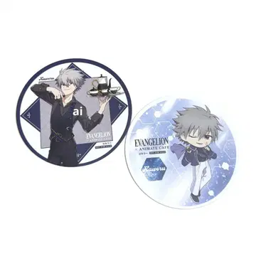 EVANGELION 에반게리온 애니카페 코스터 나기사 카오루