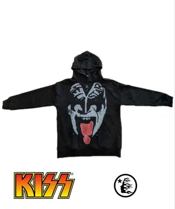Hellstar 후드티 KISS 콜라보 XL 새상품급 레어 진 시몬스