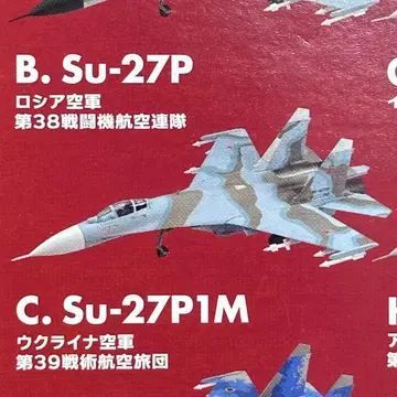 1/144 에프토이즈 플랭커 패밀리 2 Su-27P 러시아 공군