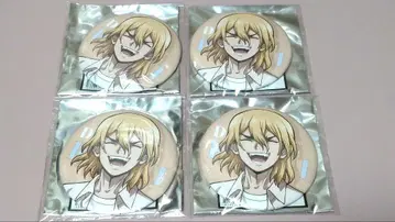 Dr.STONE mixx garden 캔뱃지 나나미 류스이