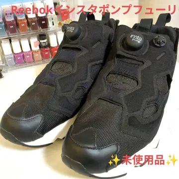 미사용 Reebok 인스타펌프 퓨리 OG 블랙 처분 특가 27.0
