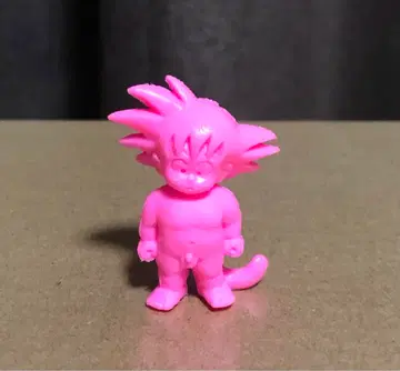 드래곤볼 지우개 손오공 유년기 핑크 레트로 피규어 드라지우개