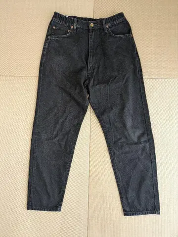 Lee 차오패닉 티피 별주 블랙 데님 팬츠