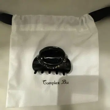 Complex Biz 블랙 헤어 클립 바나나 클립