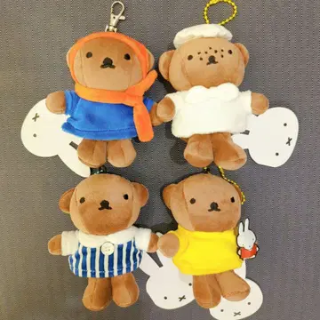 [ 미사용 새상품 ] 미피&프렌즈 봉제 인형 4점