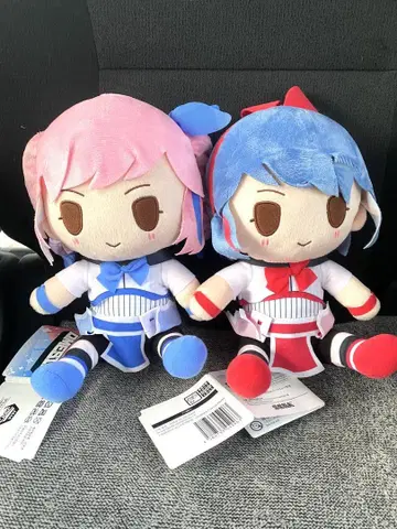 오메가 시스터즈 M 봉제 인형 2종 레이 리오 오메시스