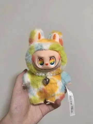 labubu 컬러풀 토끼 봉제 인형