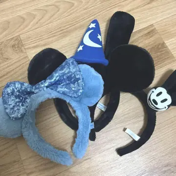 디즈니 머리띠 3개 세트