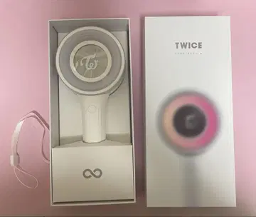TWICE 응원봉 화이트 스트랩 포함