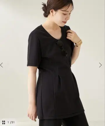 plage 형태 튜닉 T셔츠 플라주 iena