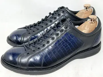 새상품급 REGAL STANDARD 25 가죽 스니커즈 악어 엠보싱