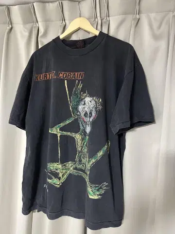 KURT. COBAIN 그래픽 T셔츠 XL