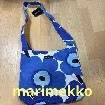 marimekko 플라워 패턴 숄더백