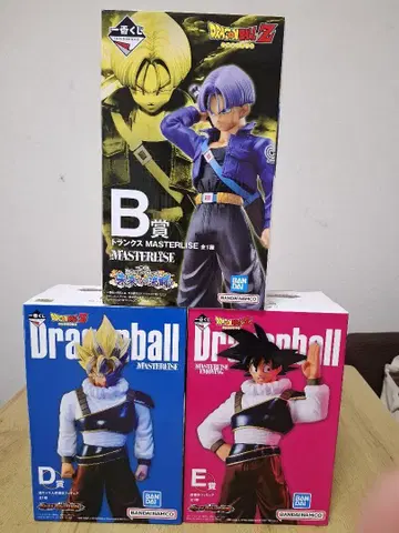 제일복권 드래곤볼 손오공 2체 VS 옴니버스 ULTRA B상 트랭크스