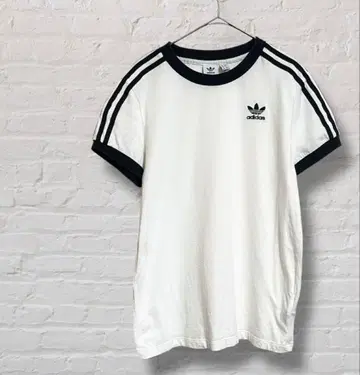 adidas 트레포일 로고 자수 링거넥 T셔츠 아이묭 3선