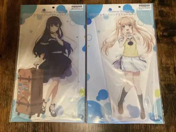 Summer Pockets 플래티넘 잡화 빅 아크릴 스탠드 2종 세트