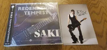 SAKI REDEMPTION TEMPEST 사인 포함 엽서