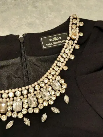 그레이스 콘티넨탈 비쥬 디자인 원피스 드레스 결혼식