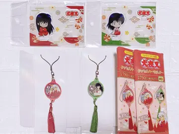 새상품 이누야샤 카고메 태슬 키링 아크릴 스탠드 한정판 삭의 날