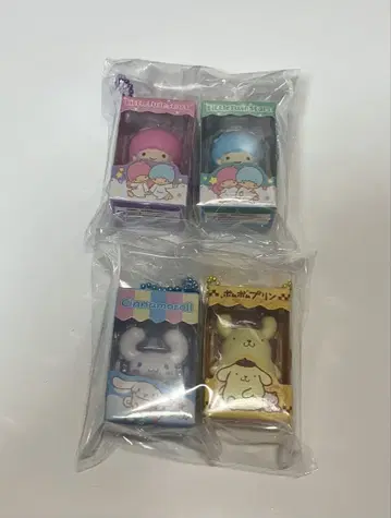 산리오 초코 박스 4개 묶음 판매