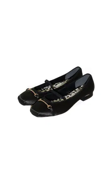 Cherry-Patterned Mary Jane Flats
