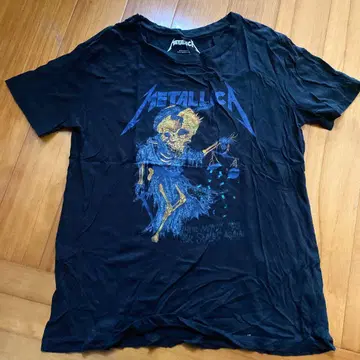METALLICA 그래픽 T셔츠