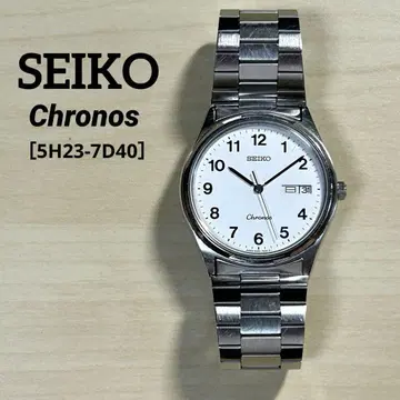 SEIKO 세이코 크로노스 화이트 5H23-7D40 [세미 빈티지]