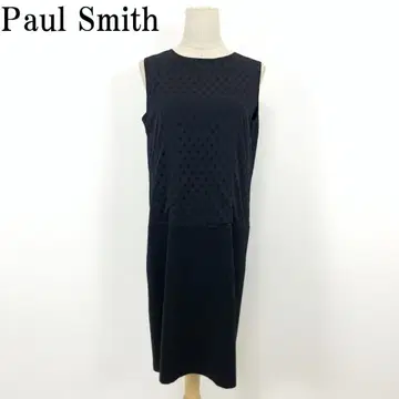 LA6651 폴스미스 울 슬리브리스 원피스 블랙 M