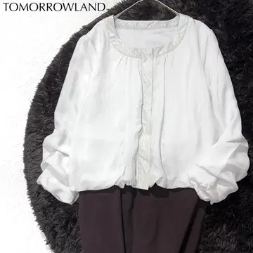 SALE [새상품급] 투모로우랜드 히요쿠 노카라 자켓 블루종 오피스