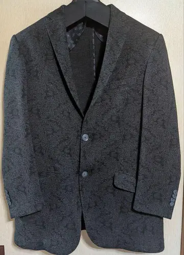 ETRO 다크 그레이 정장 자켓