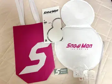Snow Man 팝업 굿즈 세트