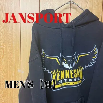 TR107 [US 수입] JANSPORT 후드티 [남성용 M] 블랙