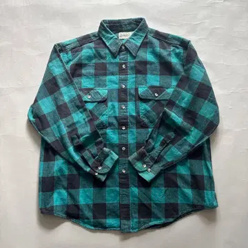 90년대 ST.JOHN'S BAY 버팔로 체크 셔츠
