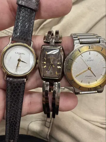 LANCEL FOSSIL LE OBE 시계 세트