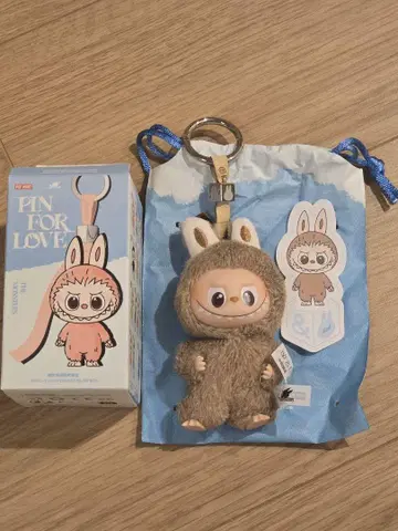 POP MART THE MONSTER PIN FOR LOVE 봉제 인형