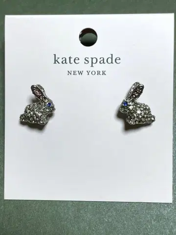 kate spade 토끼 모양 귀걸이