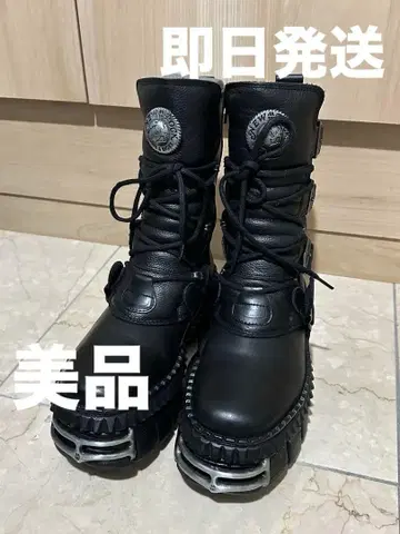 NEW ROCK 롱 부츠 24cm