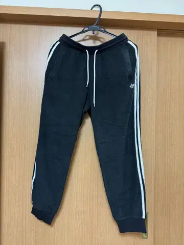 adidas 블랙 와이드 팬츠