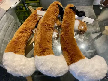 여우 꼬리 귀 3개 컴프 할로윈 파이터즈 응원 굿즈 분장