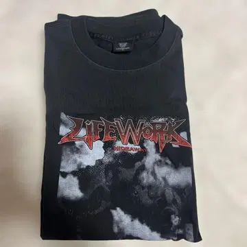 LIFEWORK 블랙 T셔츠 M