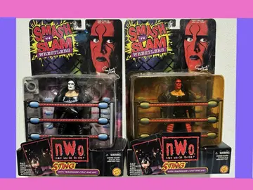 토이비즈 WCW NWO 스팅 빨간색 화이트 피규어 프로레슬링 WWE