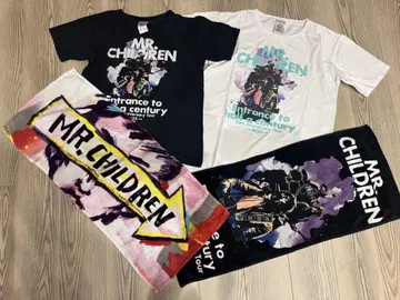 MR.CHILDREN 30주년 기념 투어 T셔츠 타월 세트
