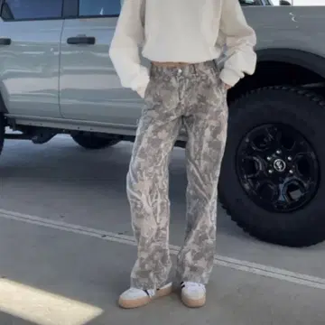 abercrombie & fitch 카모 팬츠 해외 걸 y2k