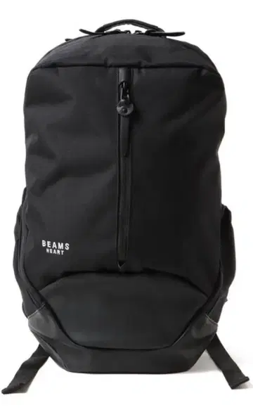 BEAMS HEART 센터 지퍼 백팩 블랙