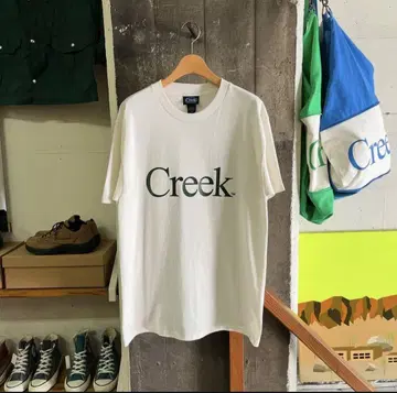 Creek 로고 프린트 T셔츠 M
