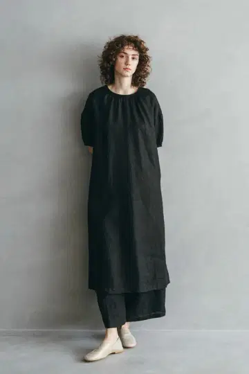 포그린워크 fog linen work 튜닉 원피스
