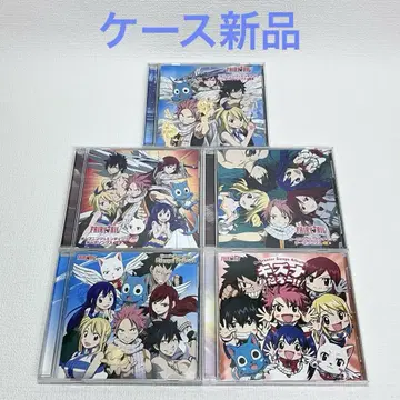 [ FAIRY TAIL OP&ED 캐릭터 송 5장 세트 ] 렌탈 업